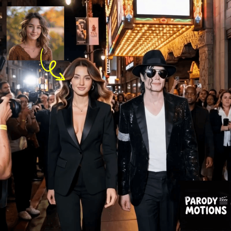 Michael The Movie (The Premiere Night) video template preview for a personalized video